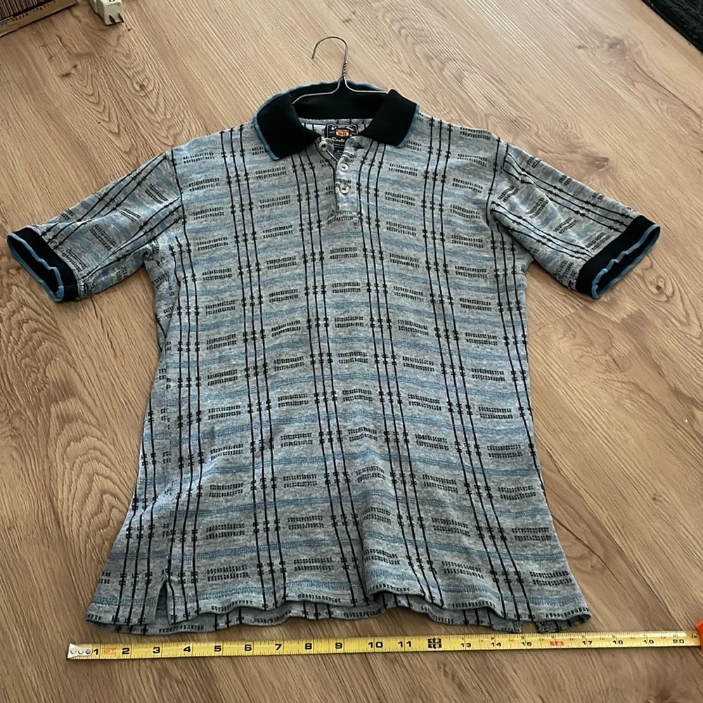 Route 66 boy’s Black and Gray Polo Shirt